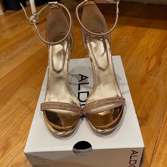 Aldo | Shoes | Aldo Ciasa Rose Gold 
